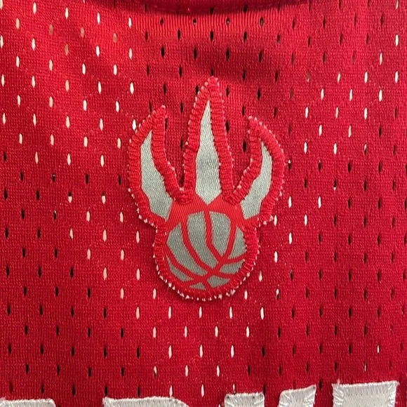 Raptors - NBA Basketball Adidas Jersey - Parker 18 - Red- Large +2 Length - Picture 11 of 16